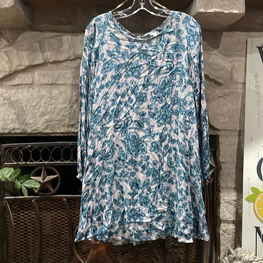 Floral Long Sleeve Dress